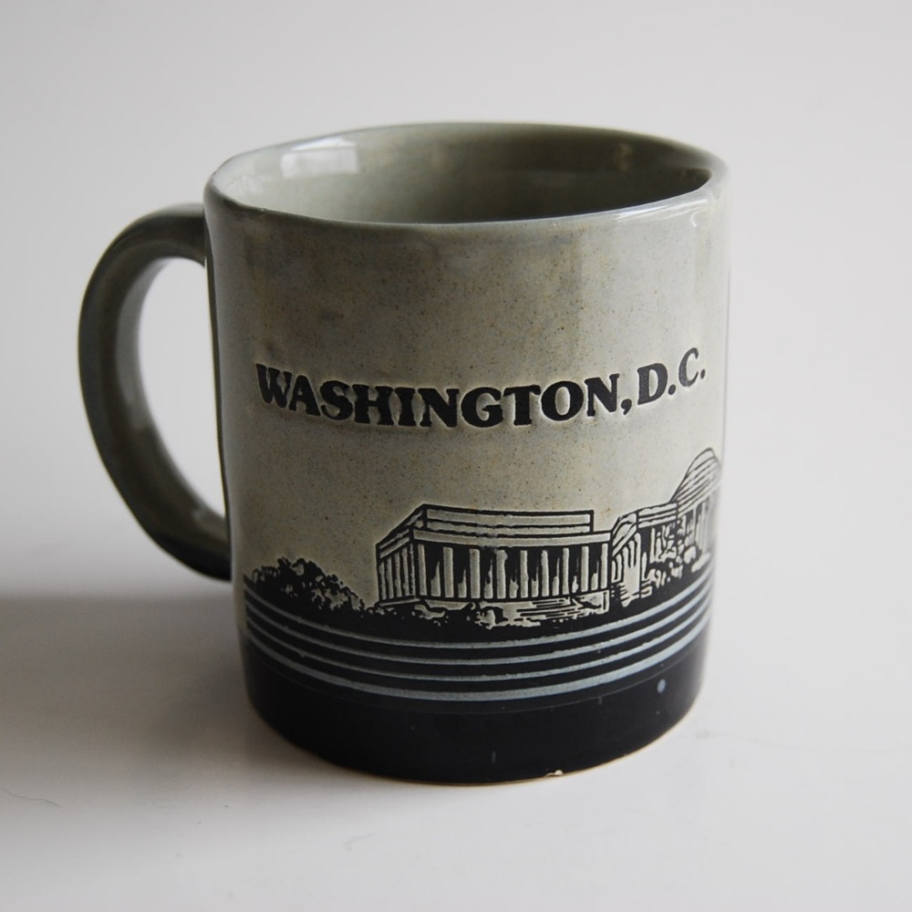 Vintage Washington DC Coffee Mug Cup